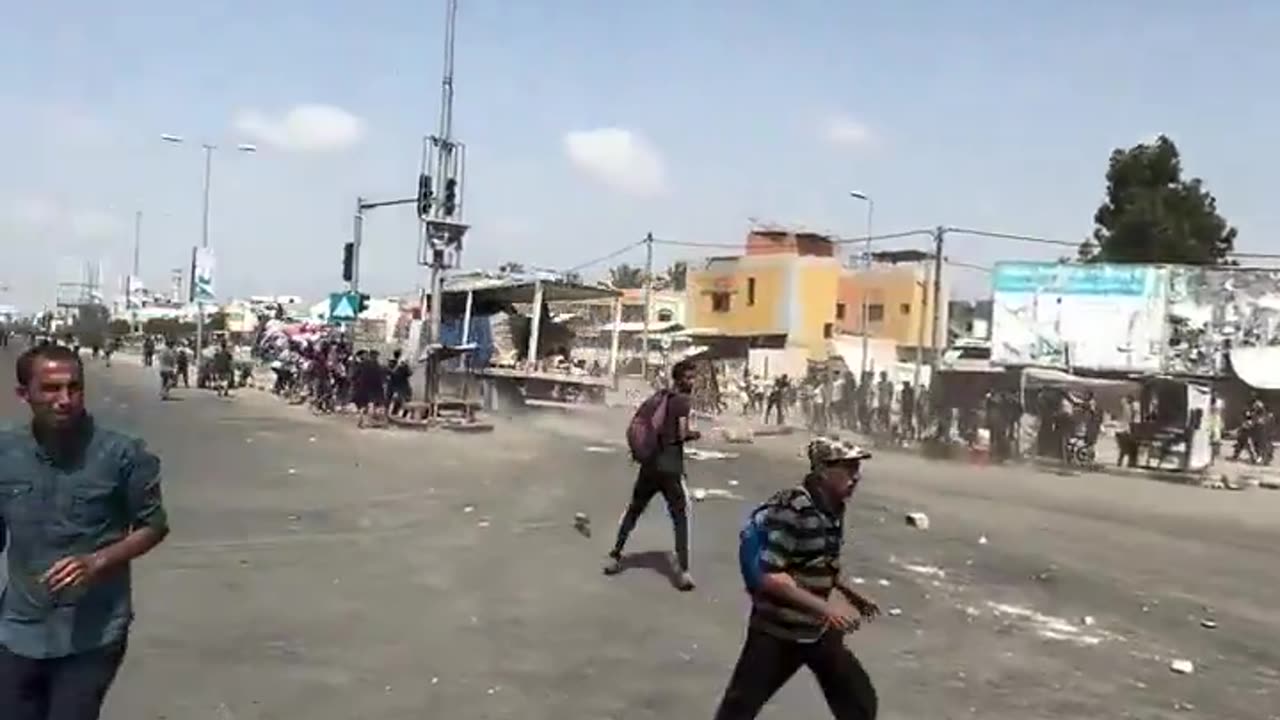 Aid trucks to Gaza stolen by the Yaser Abu Shebab gang, armed and backed by Israel