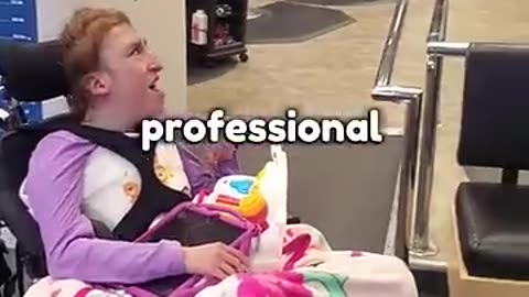 Trending: First time professional haircut #shorts #hair #love #mom #family #hair