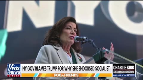 New York Governor Blames Trump For Supporting Socialist