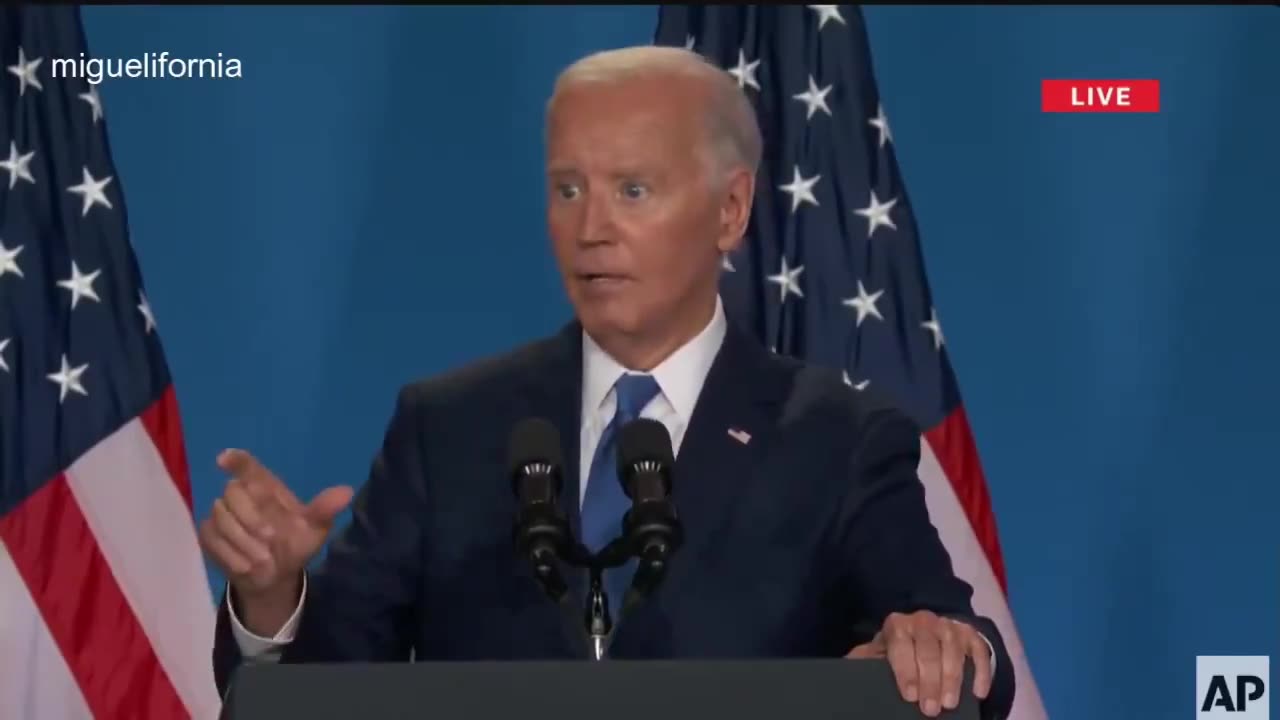 Joe Biden Talking To Ghosts