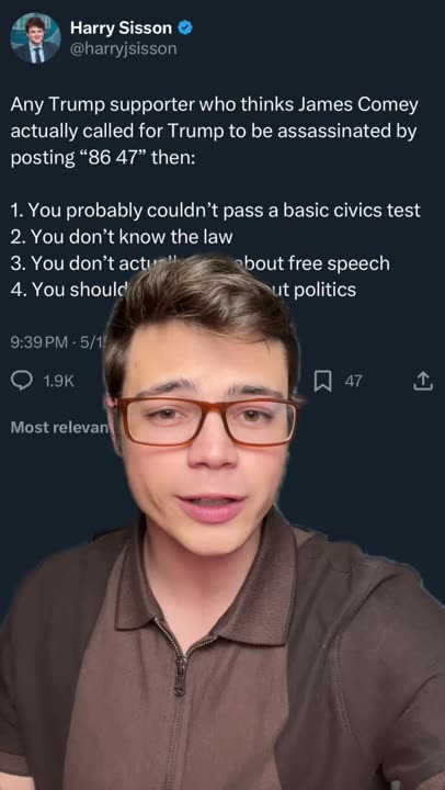 Victor Reacts: Harry Sisson Comes to the Defense of James Comey