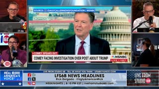 TIME TO SHOW NO ONE IS ABOVE THE LAW WITH JAMES COMEY - ALL AMERICANS DESERVE TO SEE JUSTICE... 5 mins.