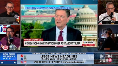 TIME TO SHOW NO ONE IS ABOVE THE LAW WITH JAMES COMEY - ALL AMERICANS DESERVE TO SEE JUSTICE... 5 mins.