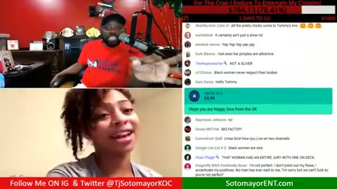 Arriana Cephas Stunning Beauty Wants To Question Tommy Sotomayor About His Controversial Views!!