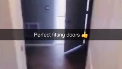 When ‘Perfect Fit’ Is Just a Suggestion 🚪👍😂