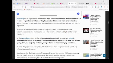 American Academy of Pediatrics Pushes COVID Shots for All Babies in 2025