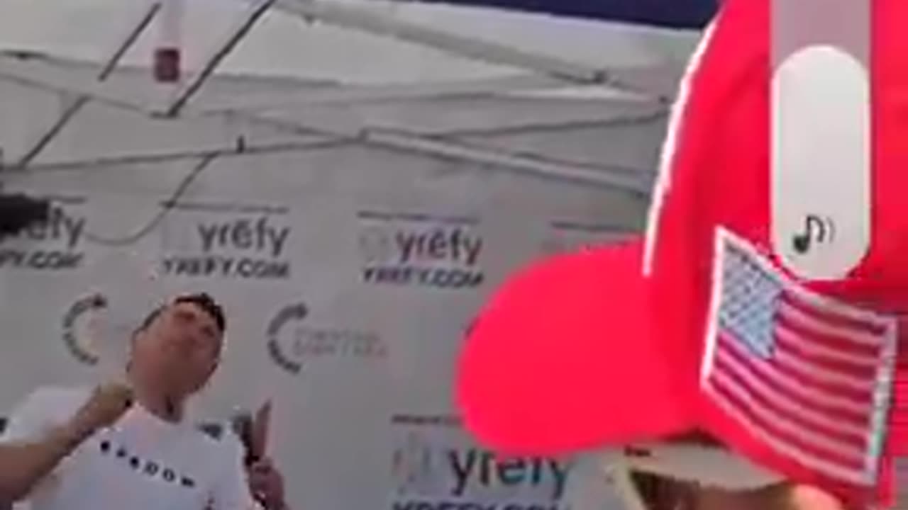GRAPHIC CONTENT: The moment Charlie Kirk was shot at Utah Valley University