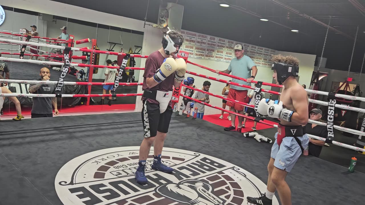 Joey sparring James 9/16/25