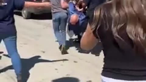 Charlie Kirk Shooter is Dragged Away by Police [NOW THEY SAY HE'S NOT THE REAL SHOOTER]