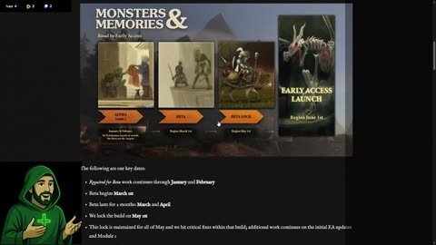 Monsters & Memories: Beta & Early Access Update