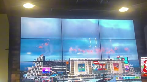 Super Bowl Halftime excitement