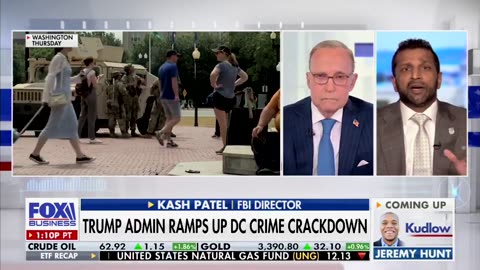 FBI Dir Patel | The Trump Admins Success in Restoring Safety to D.C