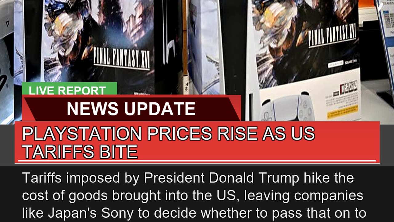 Playstation Prices Rise as US Tariffs Bite