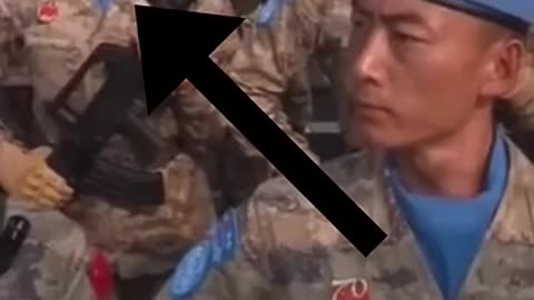 Amazing: First mistake i saw in a chinese military parade #fyp #youtubeshorts #m