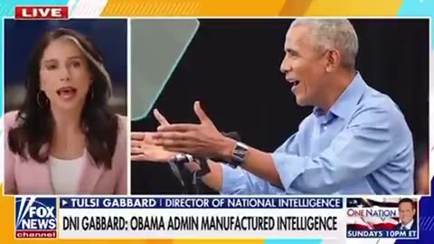 DNI Gabbard: Obama Admin Manufactured Evidence