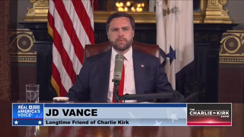 JD Vance Gives Heartwarming Tribute To Charlie Kirk While Hosting His Show