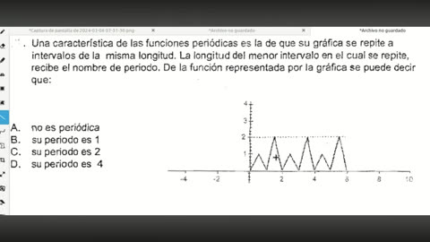 Math entrance exam question. Period of a function