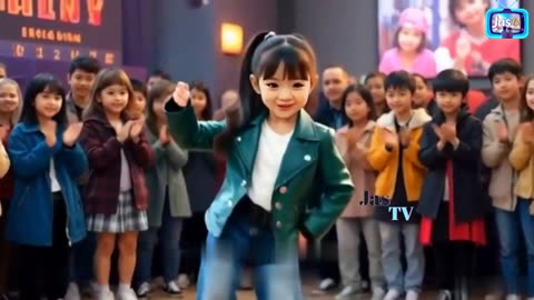 Young Hip Hop Star: Singing and Dancing with Applause All Around