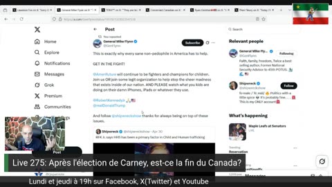 Live 275: Après l'élection de Carney, est-ce la fin du Canada?