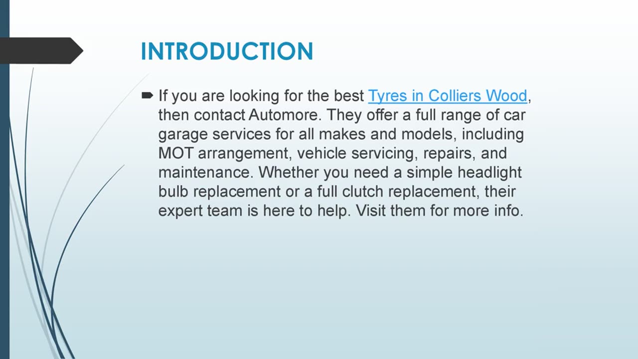 Best Tyres in Colliers Wood