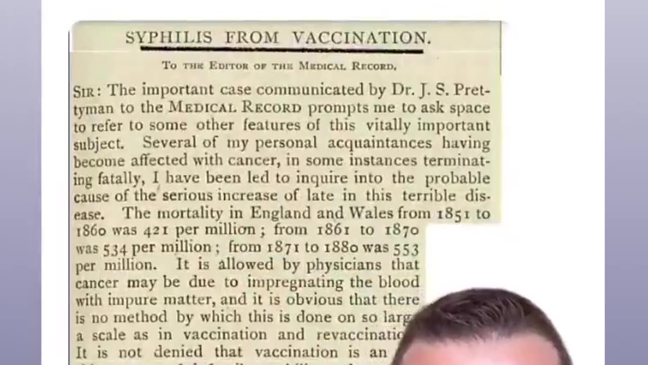Vaccines a troubling history of harm since 1781.