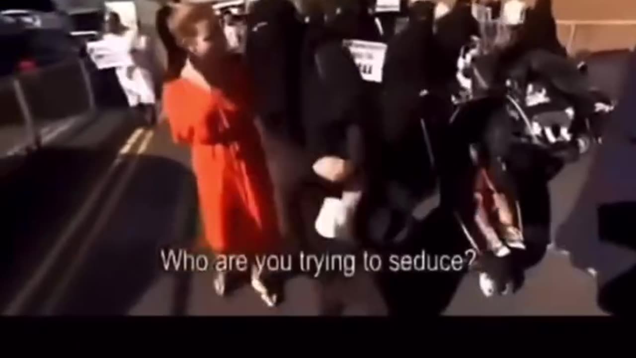 Look closely at the sign in the back.