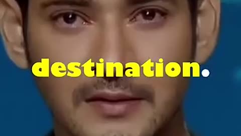 "Success Is a Journey, Not a Destination – Mahesh Babu's Powerful Message"