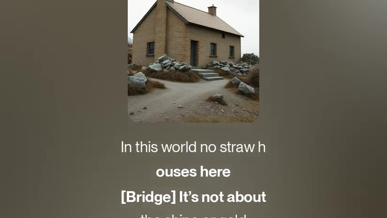 No Straw Houses Here
