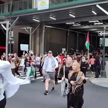 A year ago in NYC: "Gaza, Gaza, Gaza."