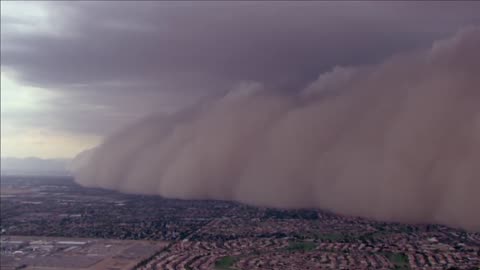WATCH: Aerial footage of the massive haboob near Chandler, Arizona. 16h ago