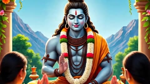 lord siva blessing his bakthas