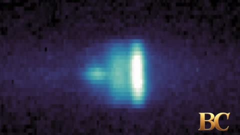 Nasa releases close-up pictures of comet flying by from another star system