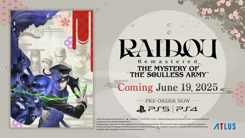 Raidou Remastered： The Mystery of the Soulless Army - Launch Trailer ｜ PS5 & PS4 Games