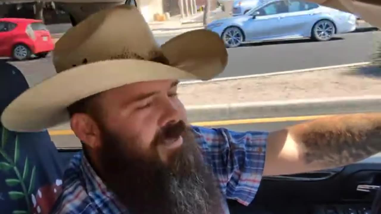 The Bulletproof Handyman Business is live on the road for a job.
