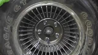 1982 Corvette 33 original miles cleaned for the first time in 42 years.
