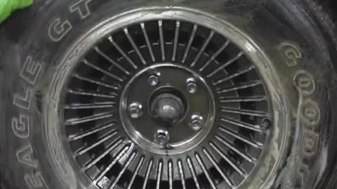 1982 Corvette 33 original miles cleaned for the first time in 42 years.