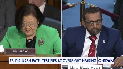 SEN. HIRONO: “You are requiring applicants to be able to do pull-ups, which a lot of women cannot…