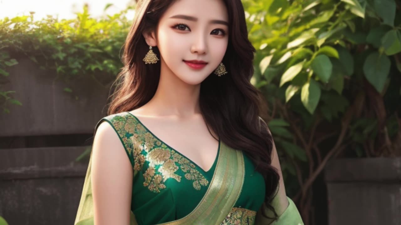 [4k] AI Lookbook - 윤아 Yoona's Goes to India (Part 1)❤️