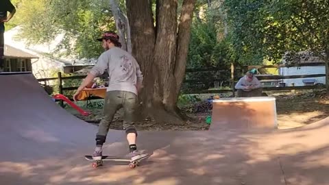 skateboarding