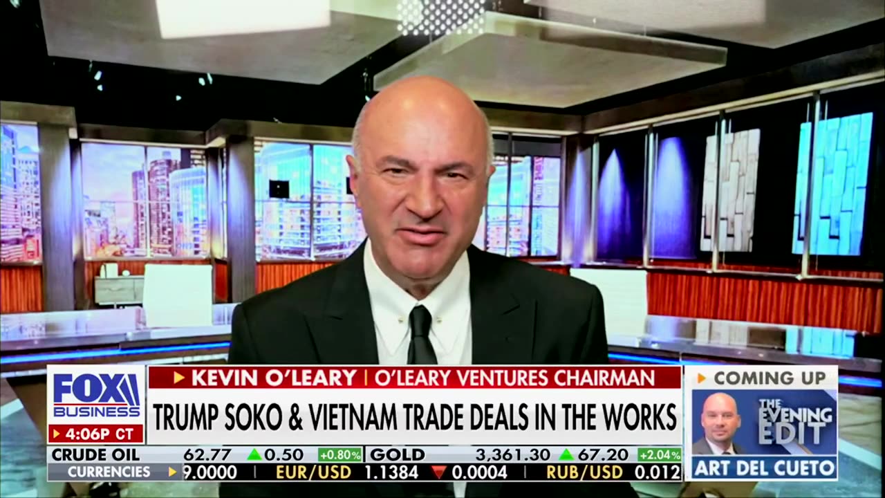 Kevin O’Leary Explains What Leverage US Has To Get China To Back Down On Tariffs