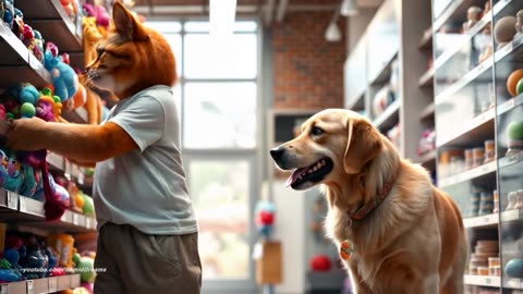 Cat and Dog's Day Out 🐱🐶 - Funny Cats Doing Human Things