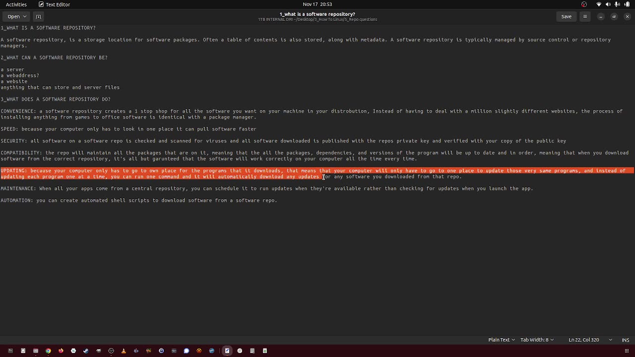 215_what is a software repository?