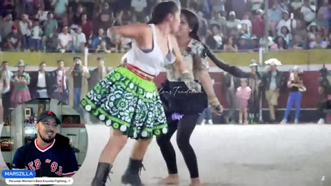 Peruvian Women's Bare Knuckle Fighting...?