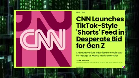 CNN Launches TikTok Style Shorts In abid For GenZ Views
