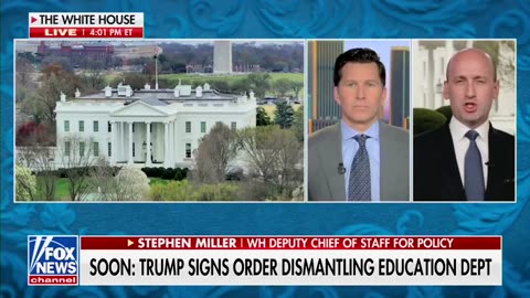 🚨🔥White House Deputy Chief of Staff Stephen Miller SCORCHES the Department of Education