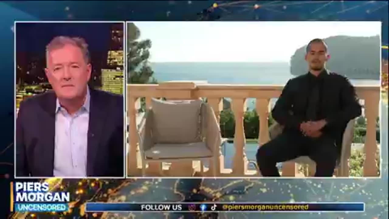 YE walks off of Piers Morgans interview over Piers calling him YE West