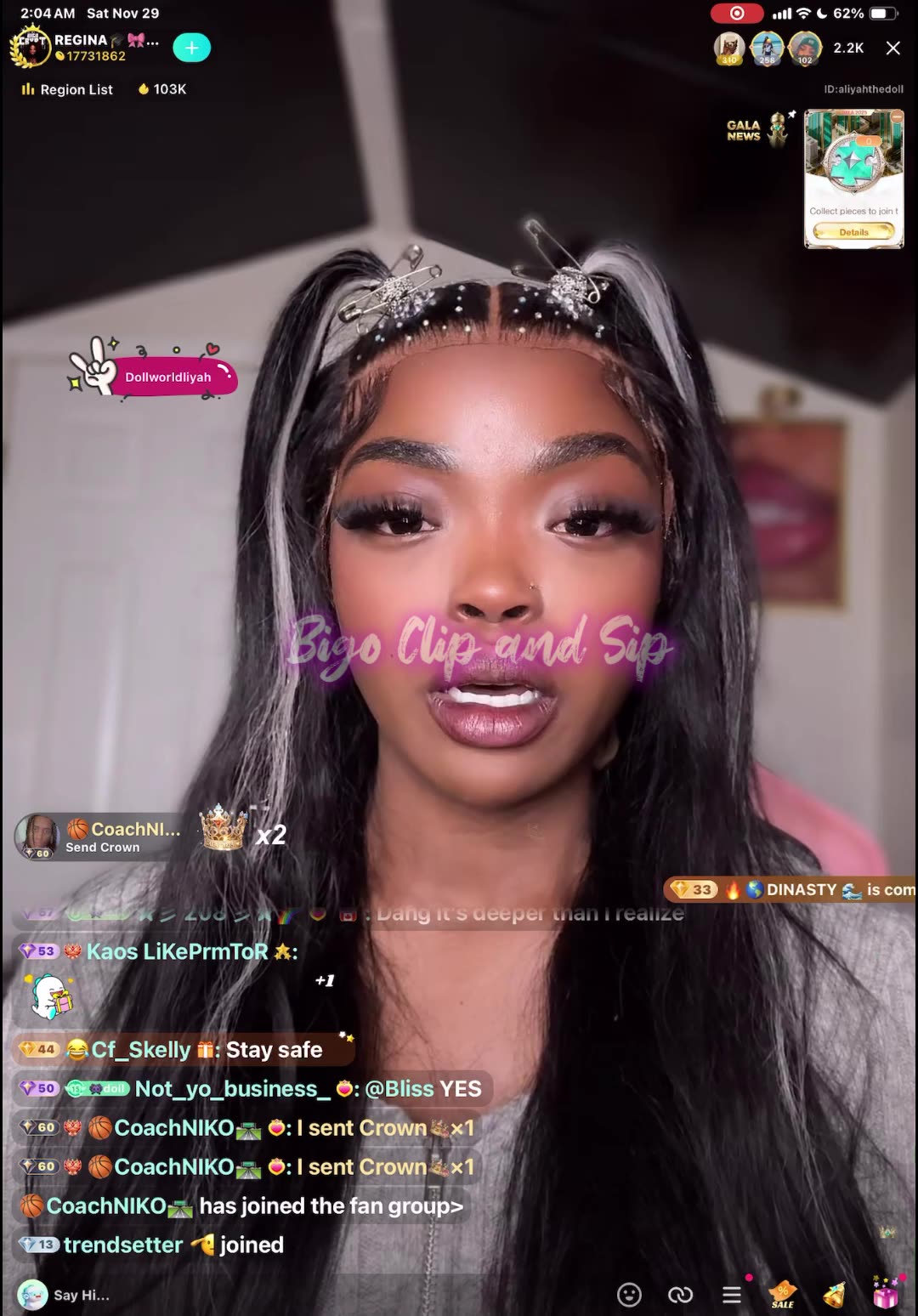 Liyah breaking down says Bigo dont like her-hints to legal action 11/28/25 #bigoclipandsip