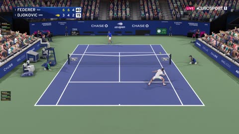 Top Spin 2K25 Amazing 76 Strokes Rally Online