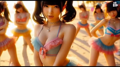 【MV】ドロピ (Doropi) 「Summer with you」 AI Idol music video #aivideo #アイドル #idol #cute #idols