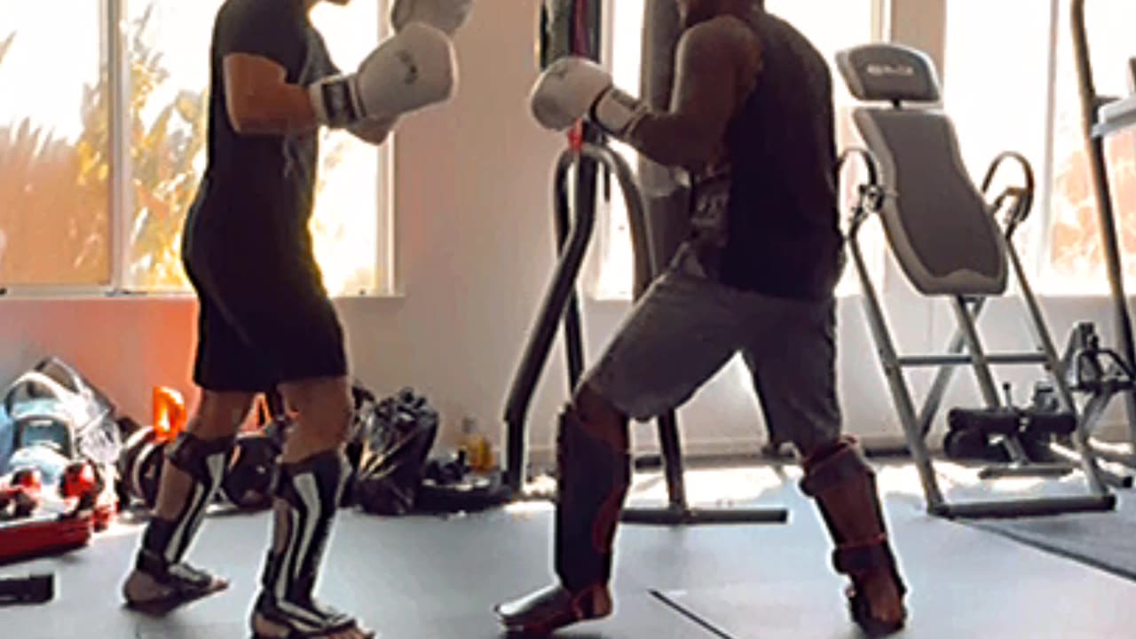 Hitting The Pads